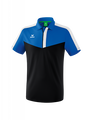 Erima Sport-Polo Squad (100% Polyester) royalblau/schwarz Herren