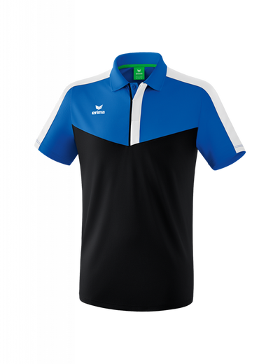 Erima Sport-Polo Squad (100% Polyester) royalblau/schwarz Herren