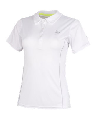 Dunlop Tennis-Polo Club Line weiss Damen