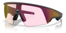 Oakley Sonnenbrille Meta Vanguard 800105 (Glasfarbe: Prizm Transitions Ember) schwarz - 1 Brille mit Hartschalenetui