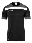 uhlsport Tshirt Offense 23 schwarz Herren