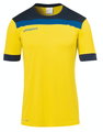 uhlsport Sport-Tshirt Offense 23 limonengelb/marine Herren