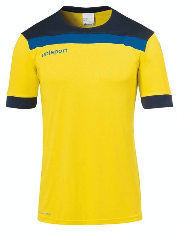 uhlsport Sport-Tshirt Offense 23 limonengelb/marine Herren