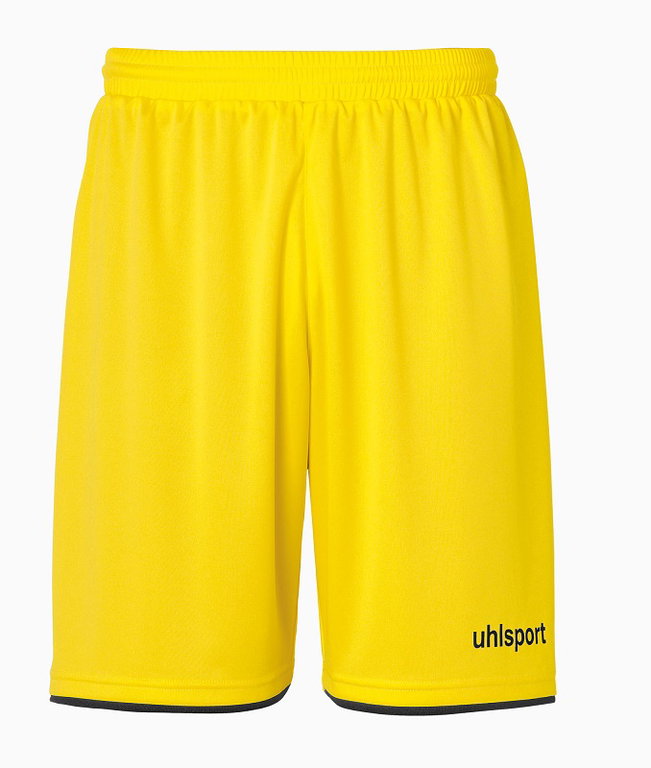 Spodenki klubowe uhlsport 2020 żółto/czarne męskie