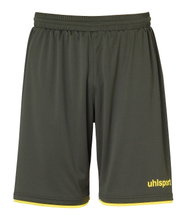 uhlsport Club Shorts 2020 olive/yellow Men's