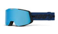 100% Skibrille Snowcraft HiPER Mirror Blue Lens blau - 1 Brille