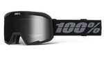 100% Ski Goggles Valnor Dark Smoke Lens black - 1 pair of goggles