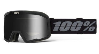 100% Ski Goggles Valnor Dark Smoke Lens black - 1 pair of goggles