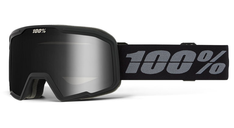 100% Skibrille Valnor Dark Smoke Lens schwarz - 1 Brille