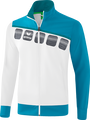 Erima Trainingsjacke 5C weiss/blau Herren