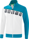 Erima Trainingsjacke 5C weiss/blau Herren