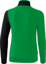 Erima Training Jacket 5C (elastic, moisture-regulating) green/black Women