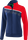 Erima Trainingsjacke 5C (elastisch, feuchtigkeitsregulierend) navyblau/rot Damen