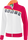 Erima Trainingsjacke 5C (elastisch, feuchtigkeitsregulierend) weiss/rosa Damen