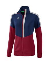 Erima Training Jacket Squad Worker Navy Blue/Bordeaux Red Women
