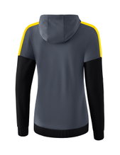 Erima Training Jacket Squad grey/black/yellow Women