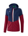 Erima Trainingsjacke Squad navyblau/bordeaux Damen