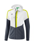 Erima Trainingsjacke Squad weiss/grau/lime Damen