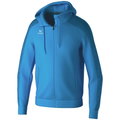Erima Trainingsjacke Evo Star mit Kapuze (hoher Tragekomfort) curacaoblau Kinder