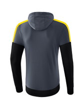 Erima Hoodie Squad (Cotton Touch) grey/black/yellow Men