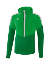 Erima Hoodie Squad (Cotton Touch) green/emerald/grey Kids