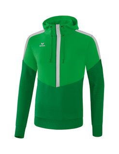 Erima Hoodie Squad (Cotton Touch) green/emerald/grey Kids