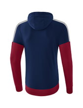 Erima Hoodie Squad Hoodie (Cotton Touch) navy/bordeaux/grey Children