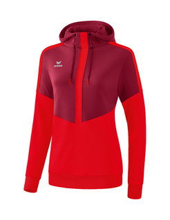 Erima Hoodie Squad 2020 bordeaux/red Women