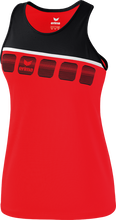 Erima Sport Tank 5C red/black Women