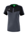 Erima Sport-Shirt Squad #20 schwarz/grau Damen