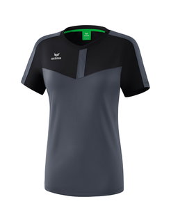 Erima Sport-Shirt Squad #20 black/grey Women