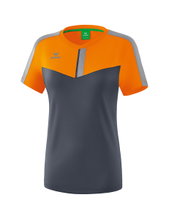 Erima Sport-Shirt Squad grey/orange Women