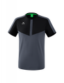 Erima Tshirt Squad schwarz/grau Jungen