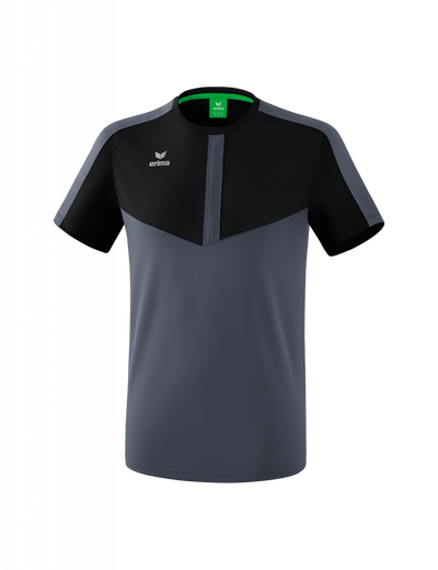 Erima Sport-Tshirt Squad schwarz/grau Herren
