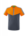 Erima Sport-Tshirt Squad orange/grau Herren