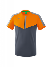 Erima Sport T-shirt Squad (100% Polyester) orange/grey Boys