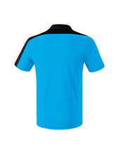 Erima Sport-Polo Club 1900 2.0 (100% Polyester) curacaoblau/schwarz Kinder