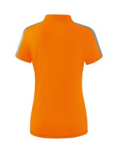 Erima Sport Polo Squad (100% Polyester) orange/grey Women