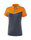 Erima Sport-Polo Squad (100% Polyester) orange/grau Damen