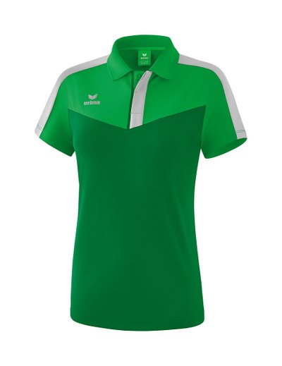 Erima Polo Squad 2020 grün/smaragd/grau Damen