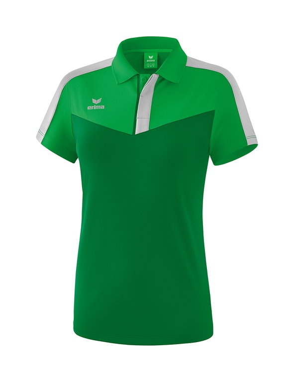 Erima Polo Squad 2020 grün/smaragd/grau Damen