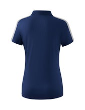 Erima Sport Polo Squad (100% Polyester) navy blue/bordeaux Women