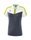 Erima Sport-Polo Squad (100% Polyester) grau/weiss Damen