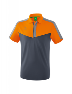 Erima Sport-Polo Squad (100% Poliester) pomarańczowy/szary mężczyźni