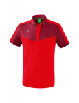Erima Sport-Polo Squad (100% Polyester) bordeaux/red Men