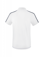 Erima Sport Polo Squad (100% Polyester) white/navy blue Men