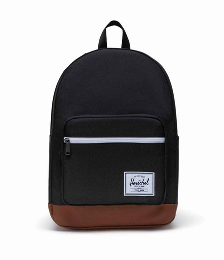 Herschel Alltags-Rucksack Pop Quiz - schwarz/braun 25 Liter
