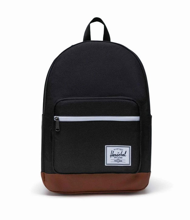 Herschel Alltags-Rucksack Pop Quiz - schwarz/braun 25 Liter