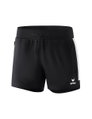 Erima Sporthose Short Squad kurz schwarz/weiss Damen