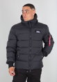 Alpha Industries Winterjacke Hooded Puffer Alpha FD schwarz Herren